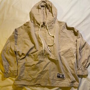 Tan / Cream Lightweight Hoodie – Soft & Breathable